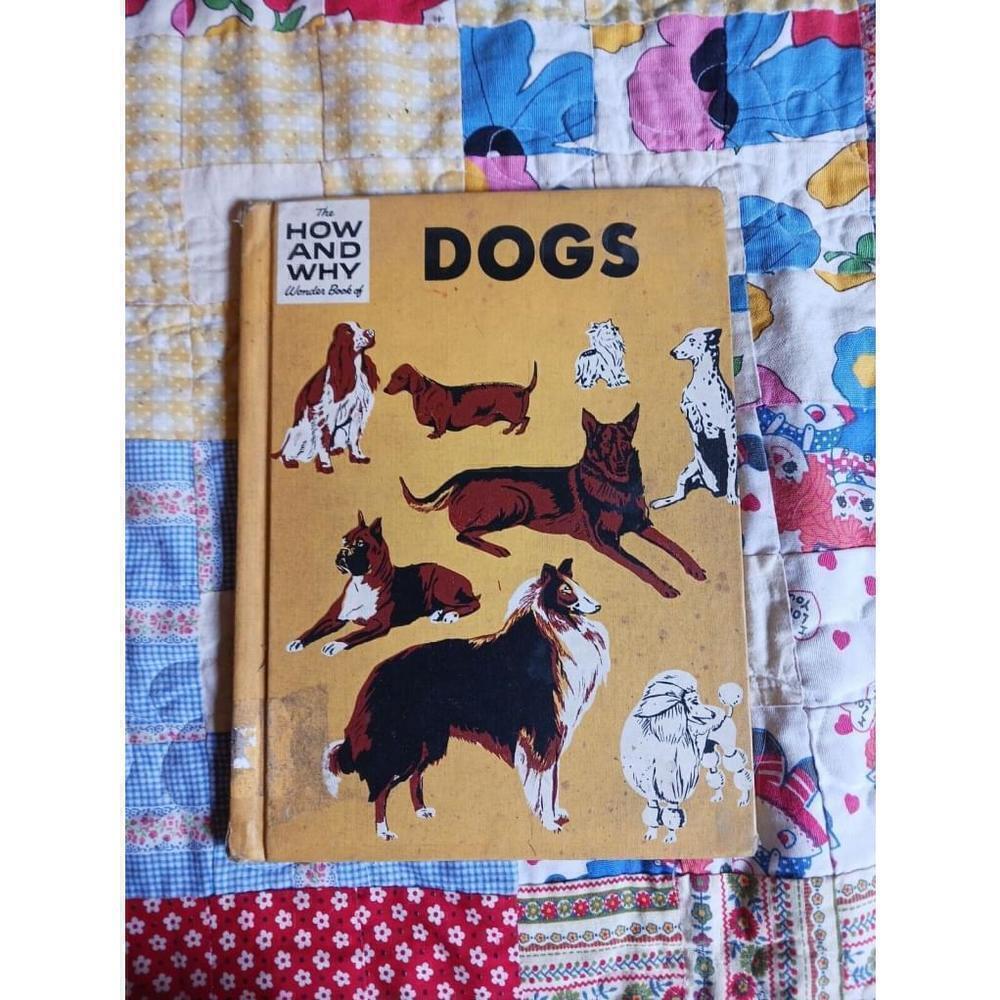 The How and Why Wonder Book of Dogs 1962 Robbin Hardcover